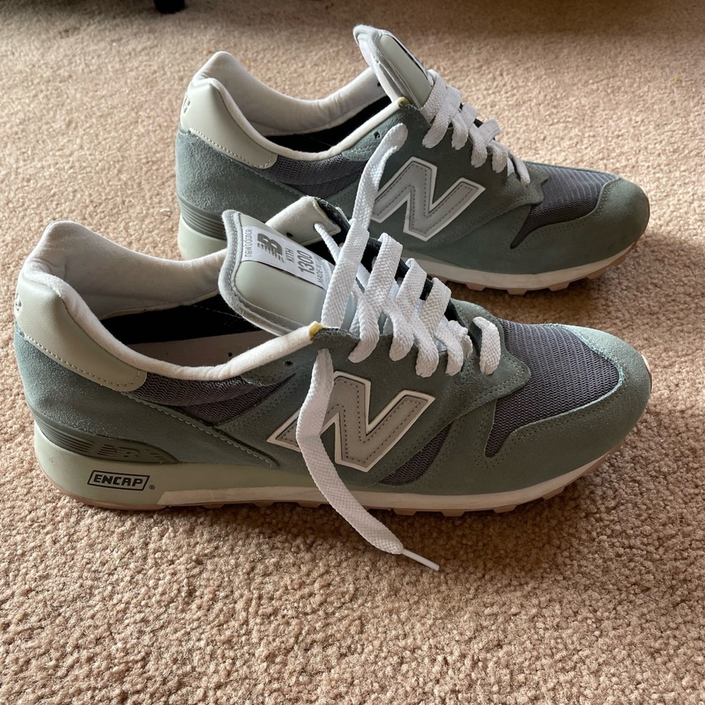 Selling my hard to find New Balance Kith 1300. Worn twice. Excellent condition.